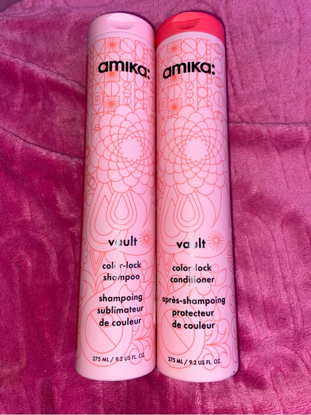 Amika Vault Color-Lock Shampoo & Conditioner Set 9.2oz